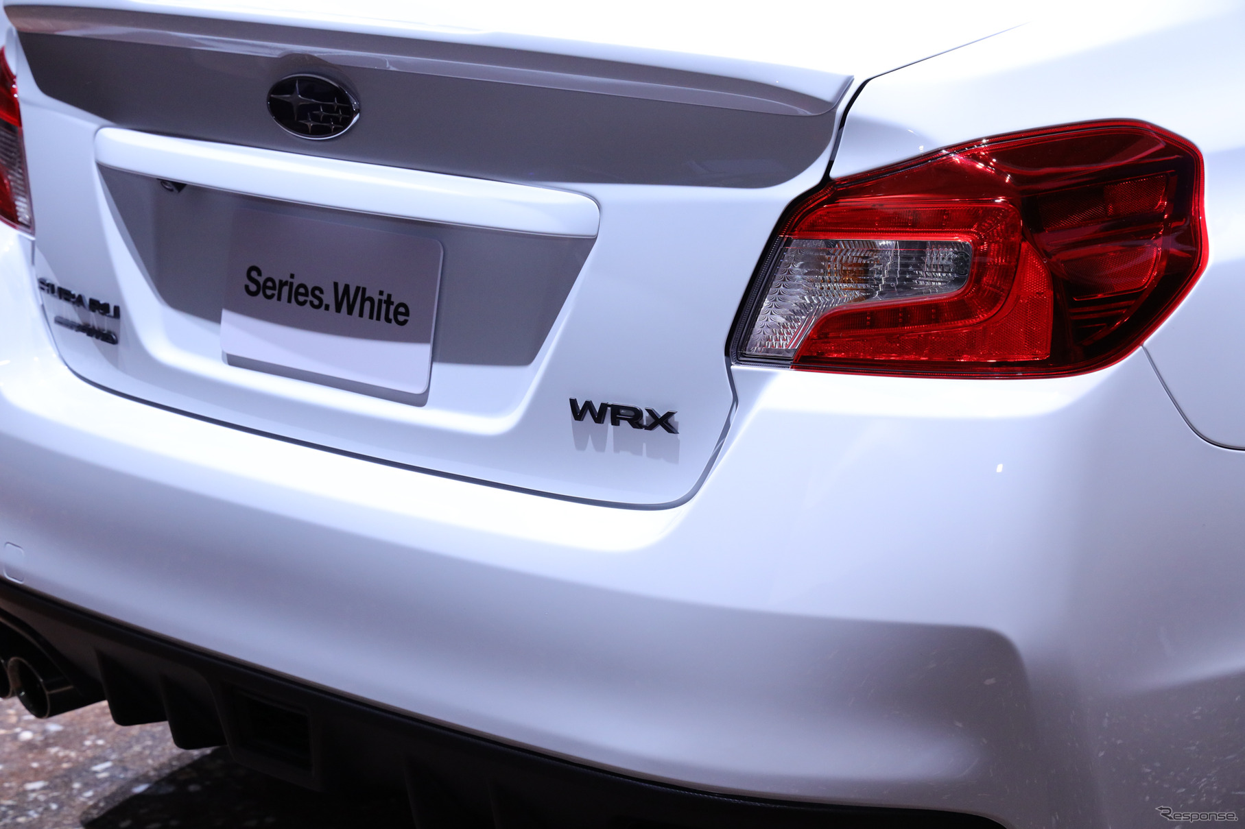 スバル WRX シリーズホワイト（ロサンゼルスモーターショー2019）