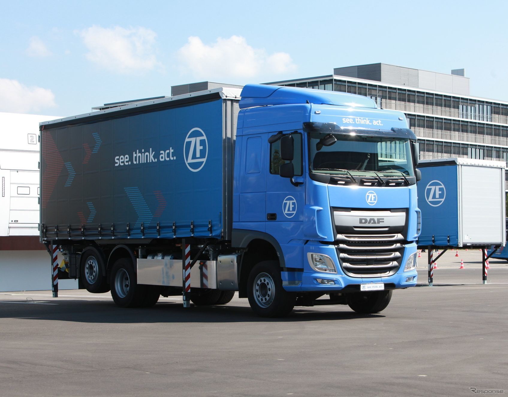 ZFの電動パワートレインを搭載した大型トラック（参考画像）