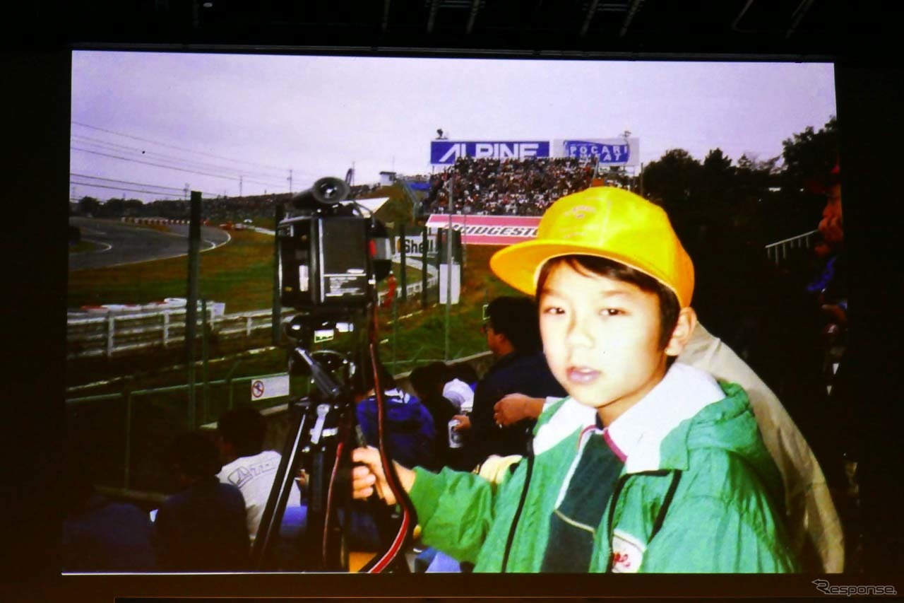 佐藤琢磨がレースへ思いを馳せるようになったのは10歳の時に観戦したF1レースだった