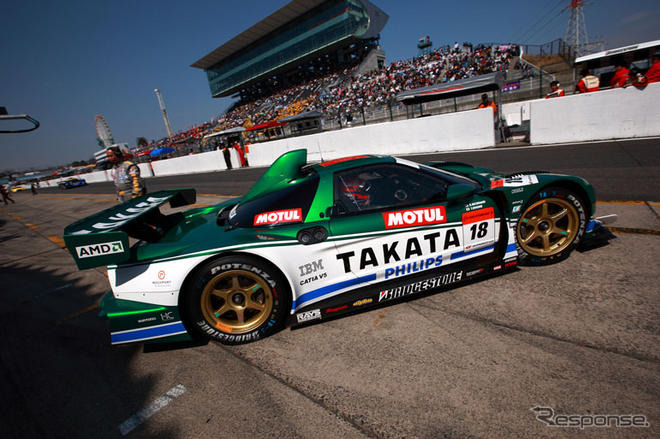 【SUPER GT】GT-R vs NSX がっぷり四つ！
