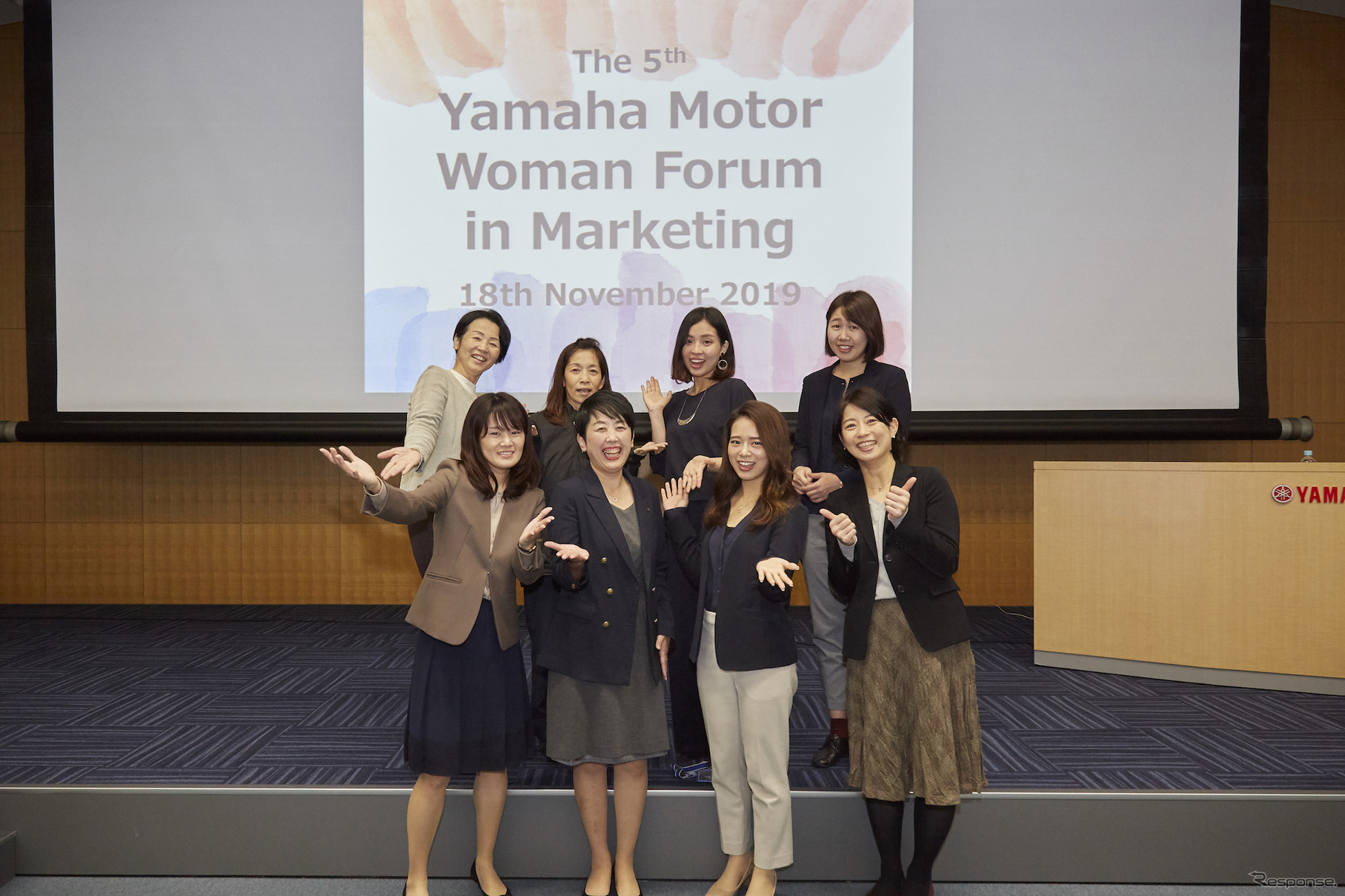 YAMAHA MOTOR WOMAN FORUM in Marketing