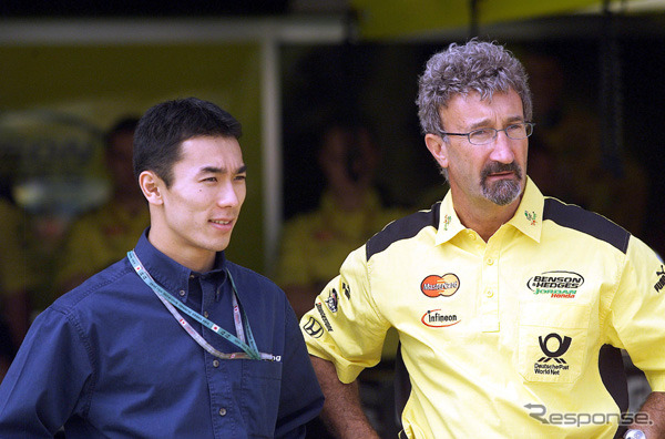 【ホンダF1ストーキング】佐藤琢磨ジョーダンのパーティーで大歓迎