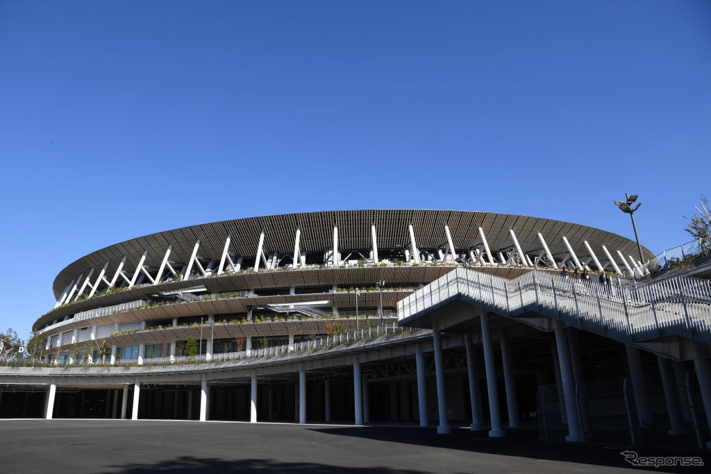 東京オリンピック2020のメイン会場となる国立競技場。　《photo (c) Getty Images》