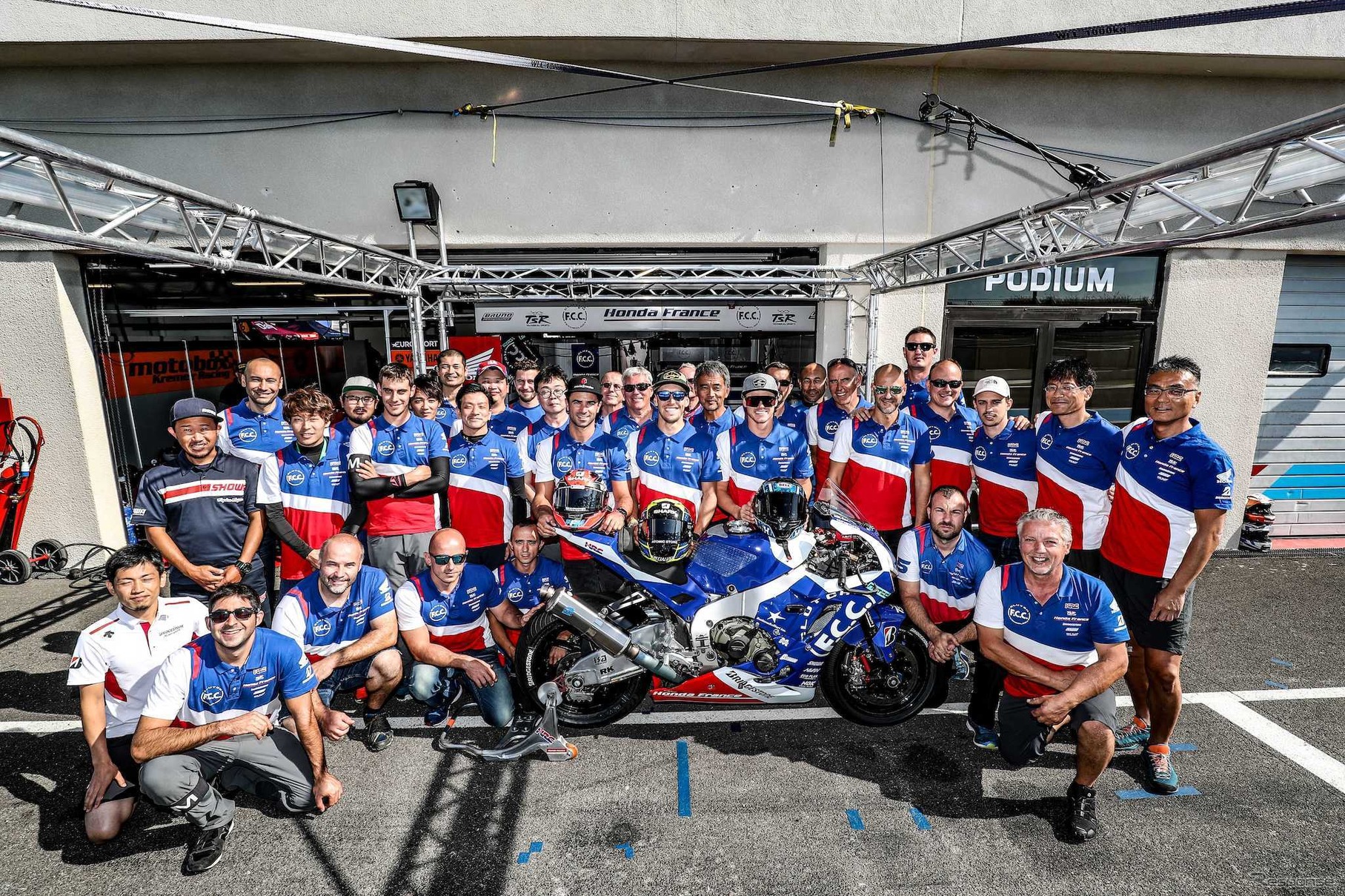 F.C.C TSR Honda France（2019年）