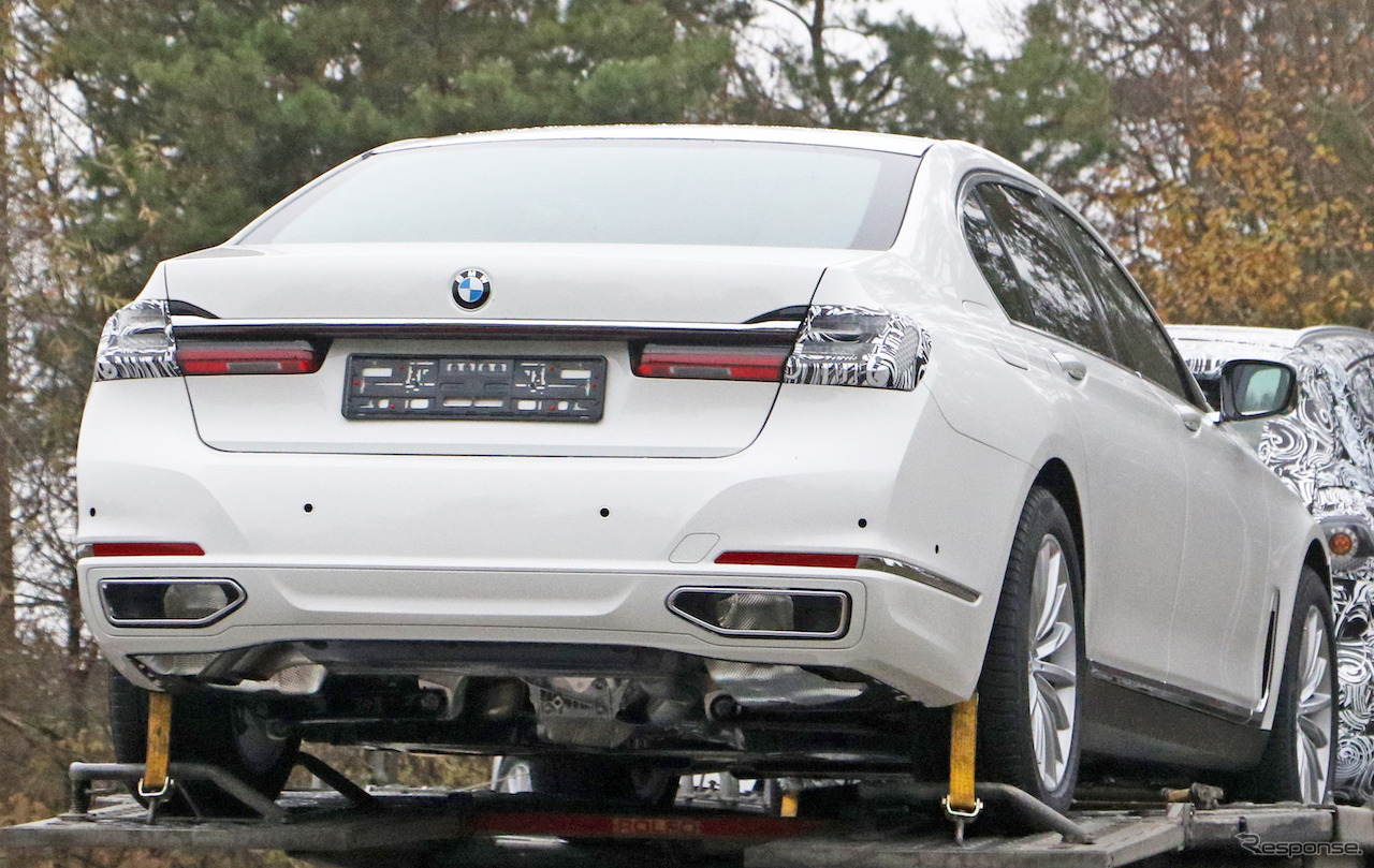 BMW 7シリーズ 新型開発車両（スクープ写真）