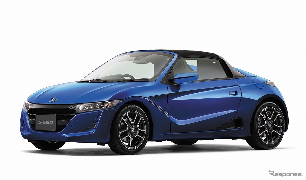 ホンダ S660（フレンチブルー・パール）