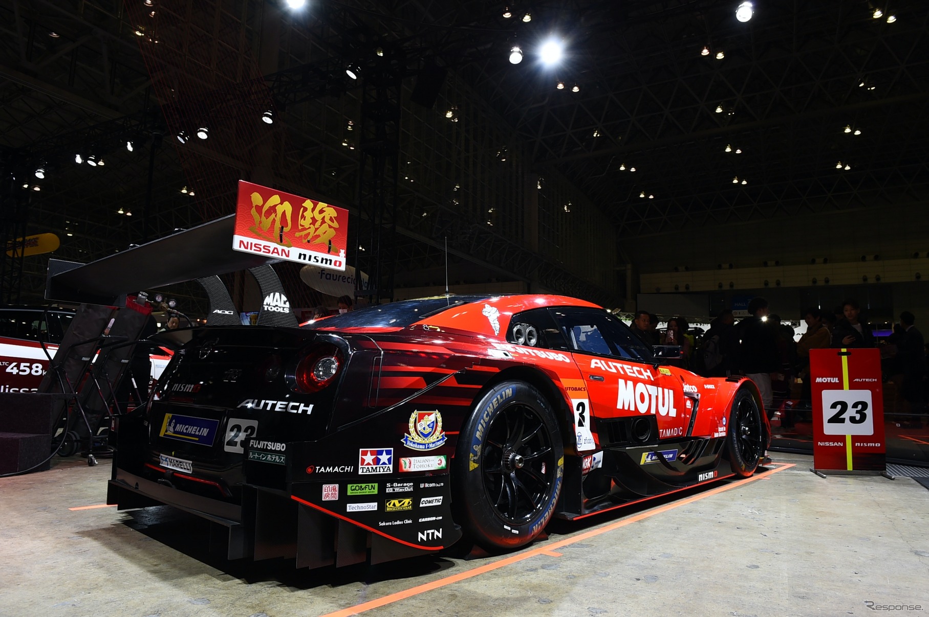 日産GT-R（SUPER GT 2019。東京オートサロン2020）