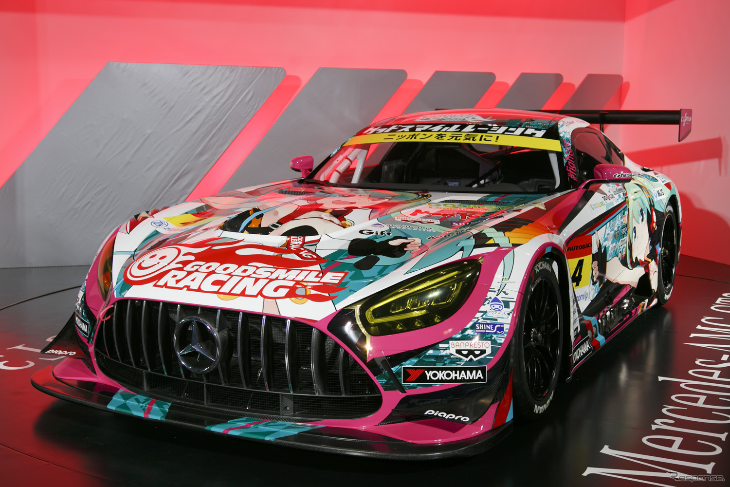 グッドスマイル 初音ミク AMG（東京オートサロン2020）