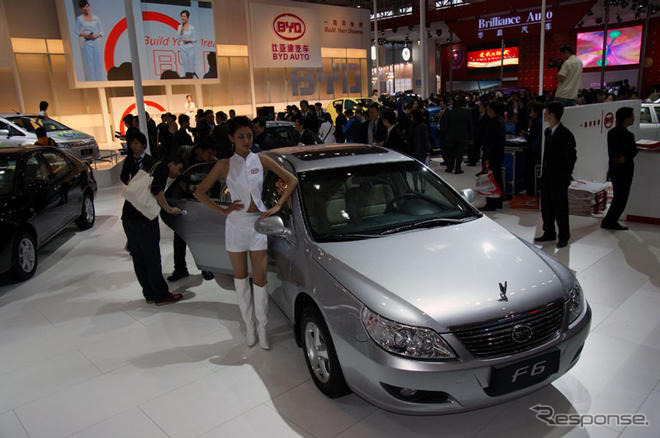 【北京モーターショー08】コンパニオン写真蔵…BYD