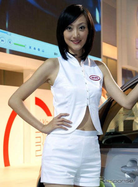 【北京モーターショー08】コンパニオン写真蔵…BYD