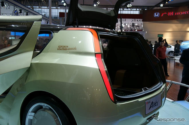 【北京モーターショー08】リチウムポリマー電池搭載のハイブリッド…広州汽車