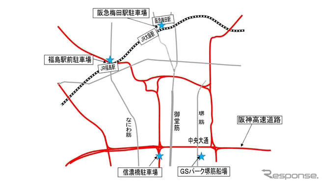 駐車場をETCで利用する　阪神高速がモニター募集