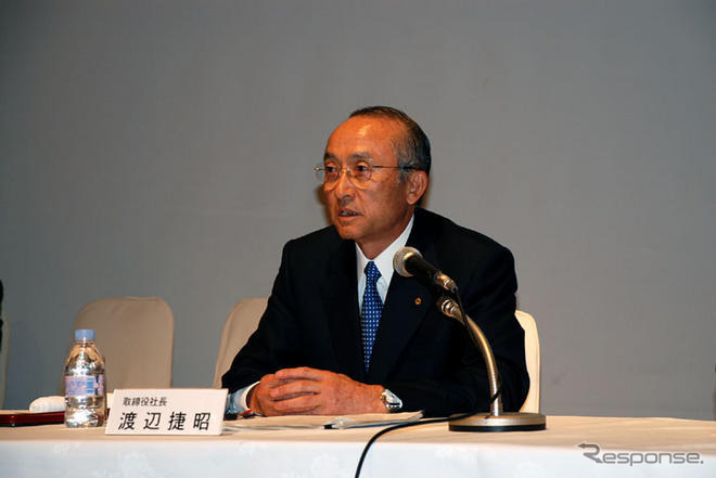 トヨタの渡辺社長「体質を見直す絶好のチャンス」