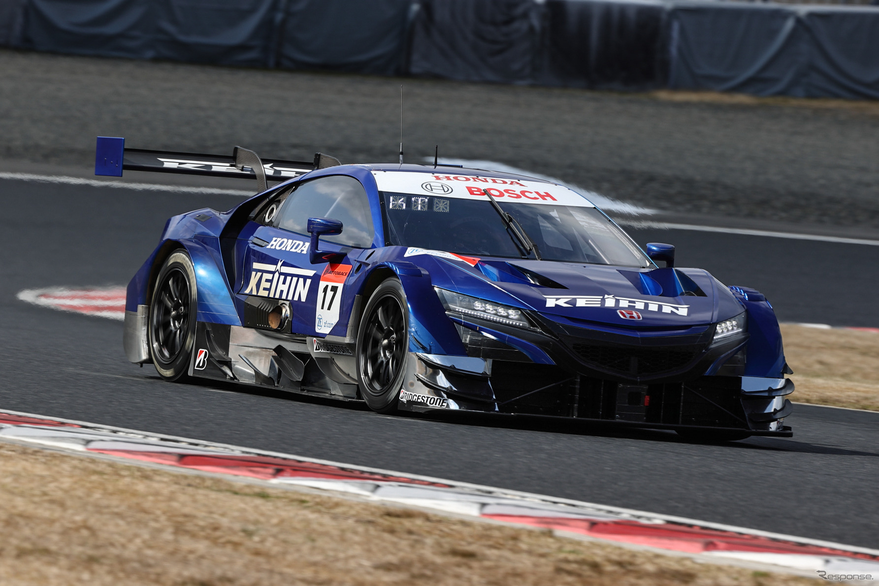 4番手のNo.17 KEIHIN NSX-GT