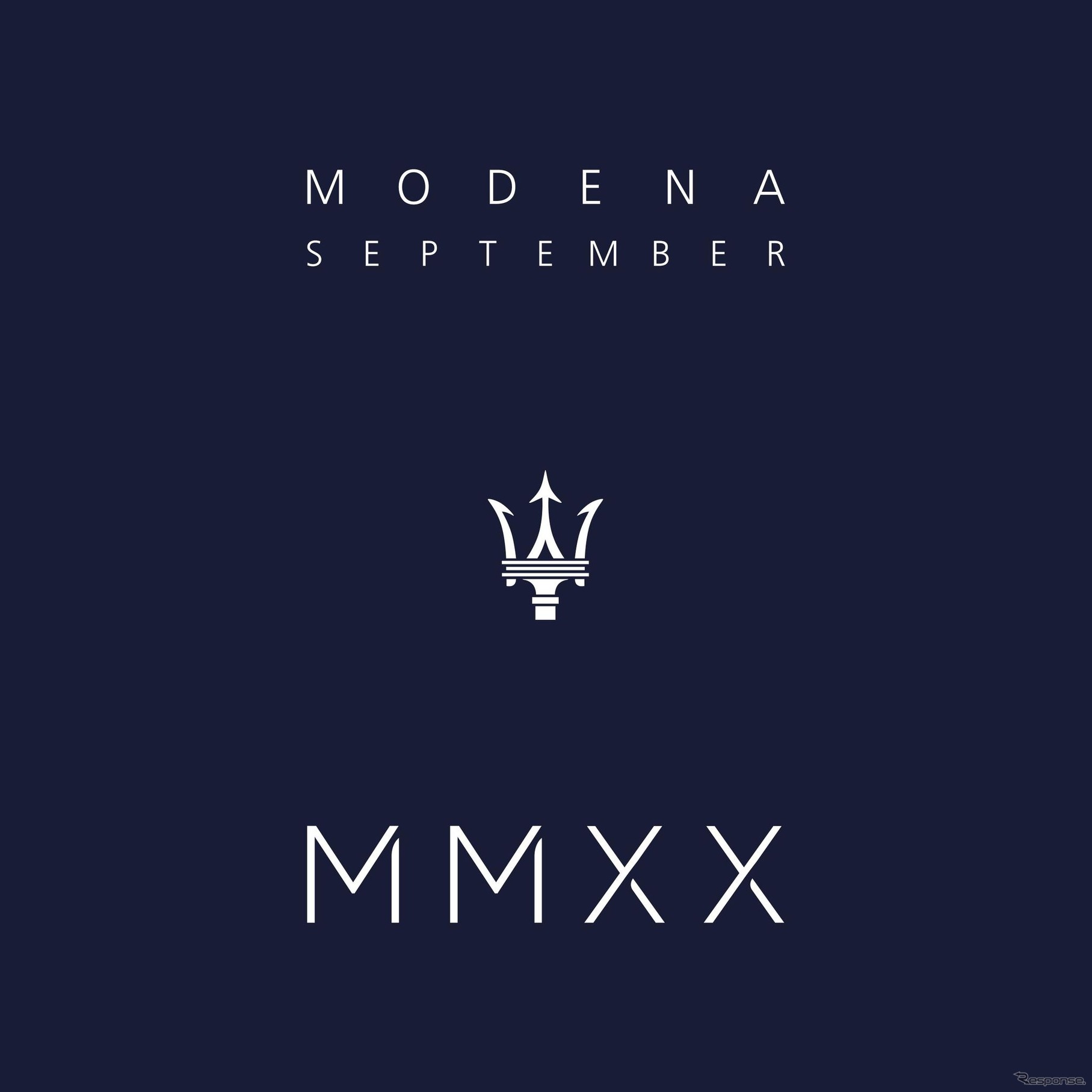 ブランドのリローンチイベント 「MMXX: The Way Forward」 のロゴ