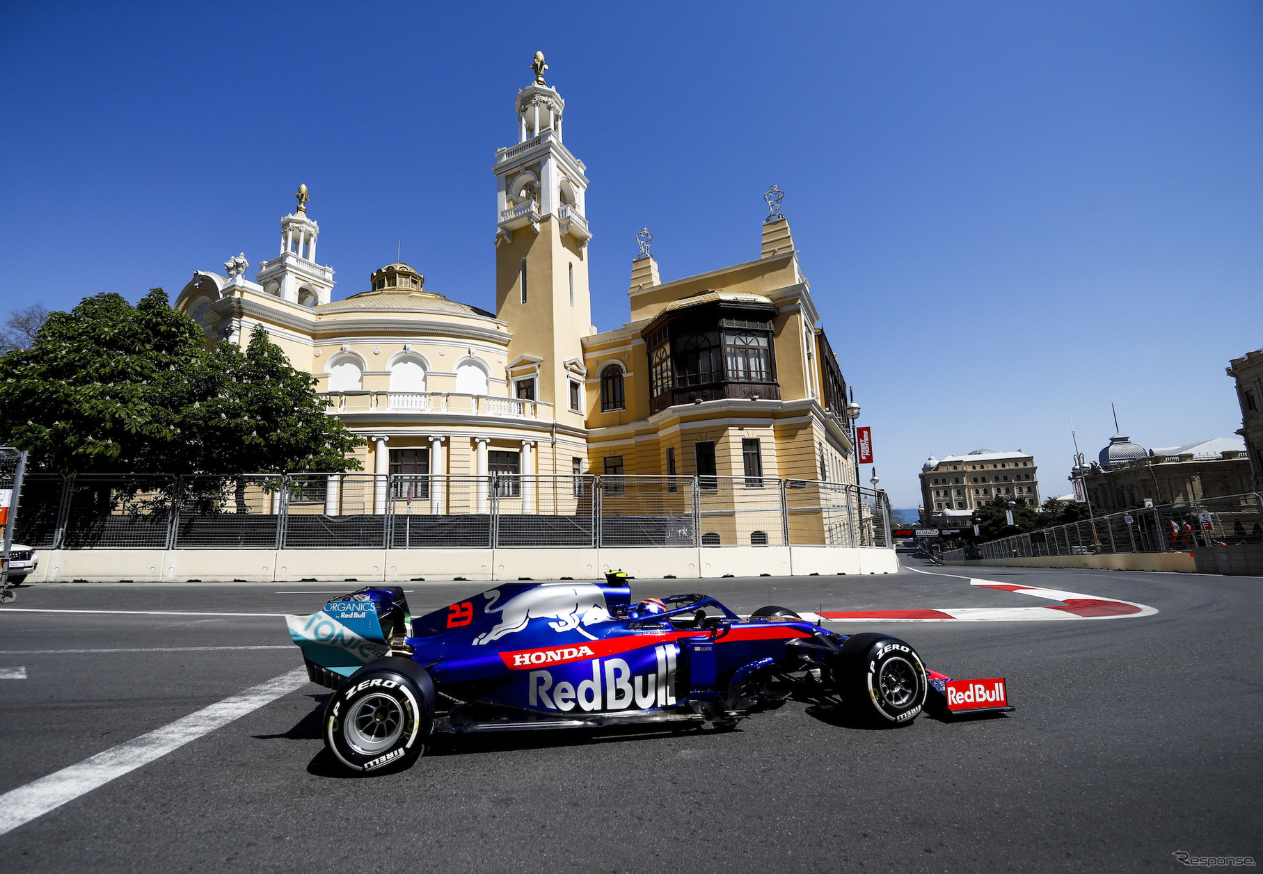 2019年F1アゼルバイジャンGPの模様。