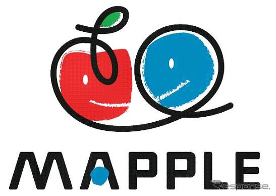 昭文社、グループブランドロゴ「MAPPLE」を発表