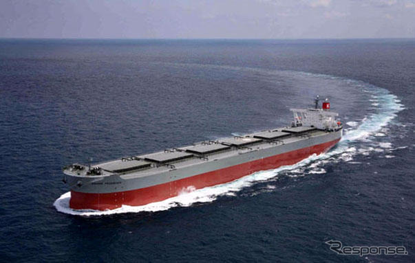 超大型鉱石専用船が竣工　30万重量トン