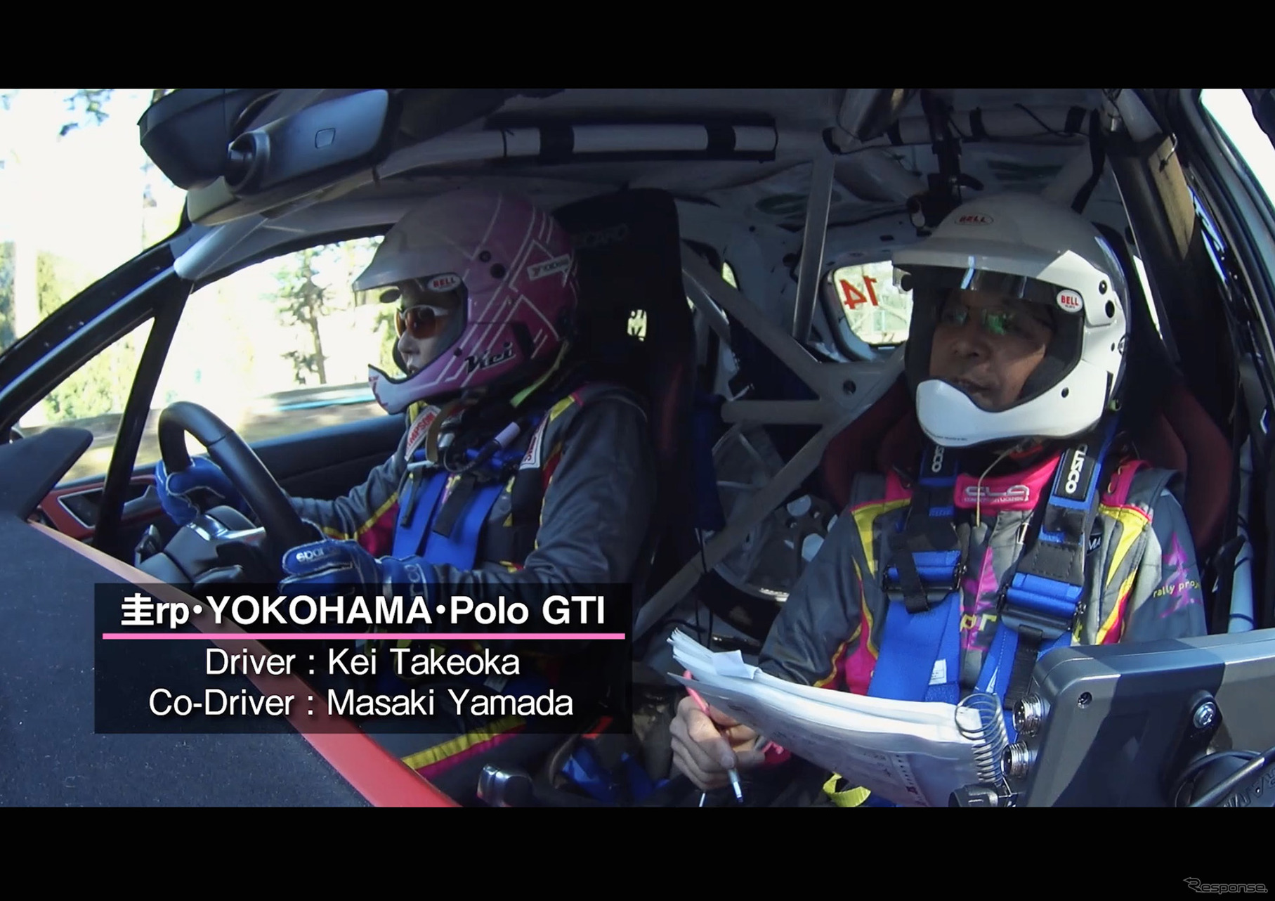 WRC参戦へ一歩！竹岡圭さん、新コドラと臨んだ「新城ラリー2020」［動画］