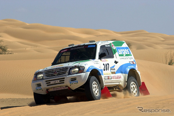 【2002パリ〜ダカールラリー】第10レグ・リザルト---三菱勢の好調続く