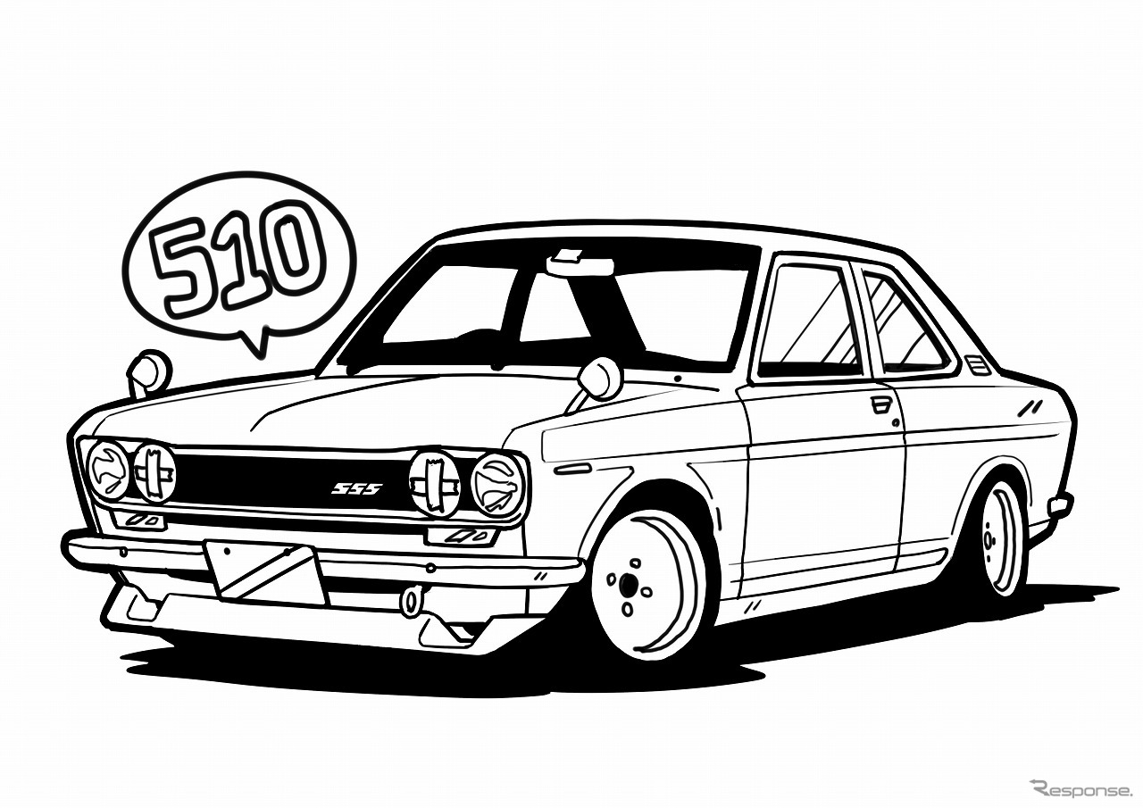 日産ブルーバードSSS510