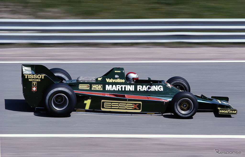 写真は1979年のタイプ80、ドライバーはマリオ・アンドレッティ。