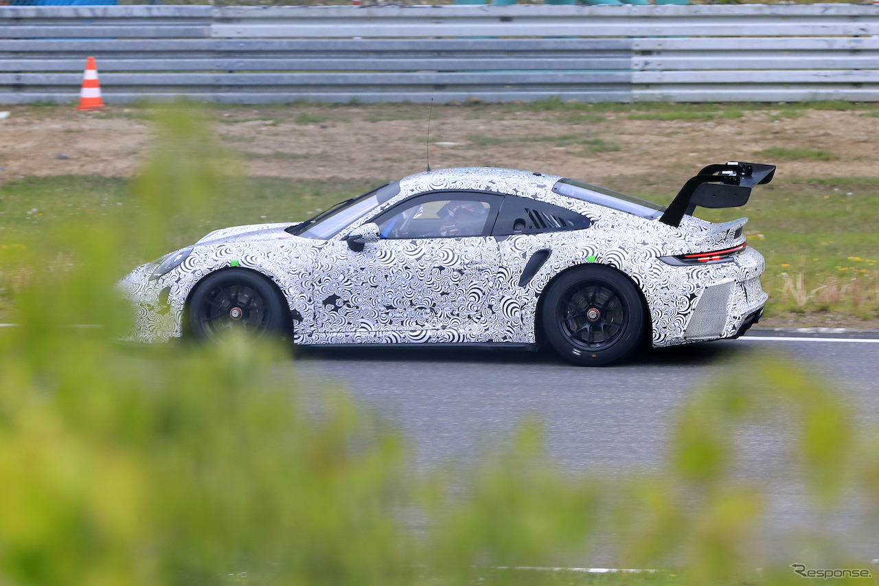 ポルシェ 911 GT3 R 新型プロトタイプ（スクープ写真）