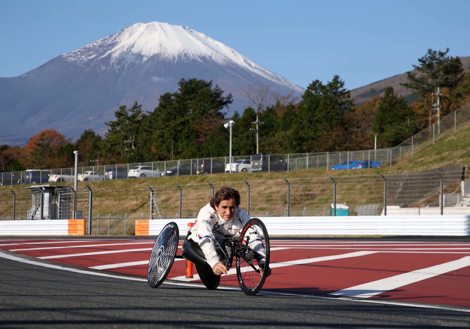 昨年11月、富士スピードウェイで開催された「SUPER GT×DTM特別交流戦」に参戦したときのアレックス・ザナルディ。