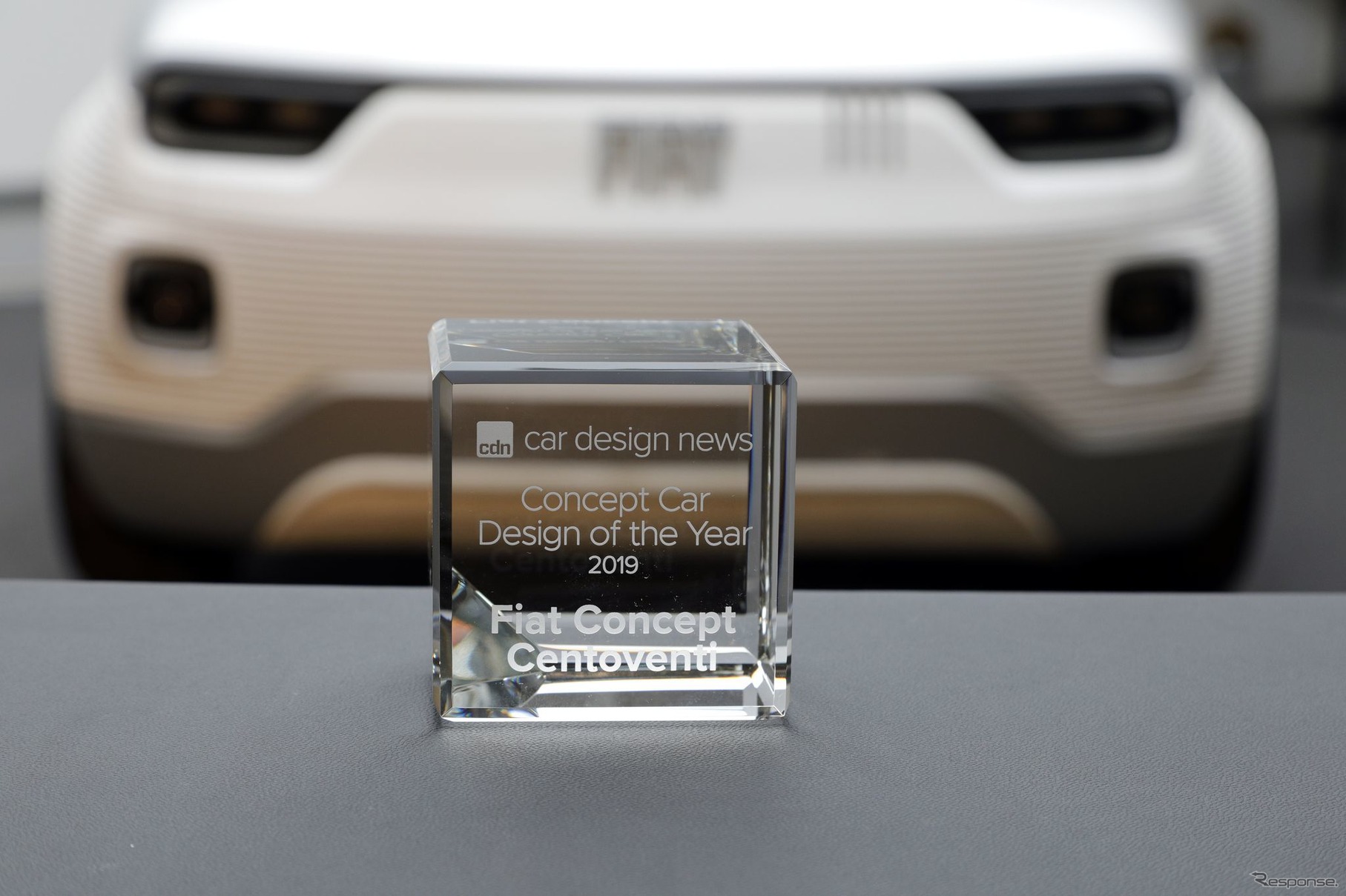 「Car Design Award」の「ベストコンセプトカーオブ2019」を受賞したフィアット・コンセプト・チェントヴェンティ