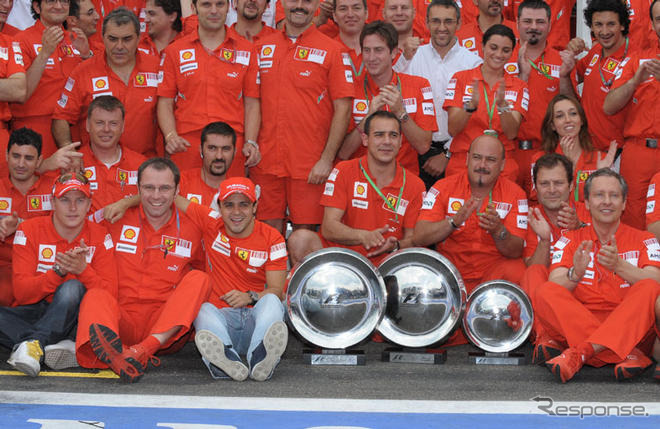 マッサ、ラッキーな勝利でチャンピオンシップ首位…フランスGP