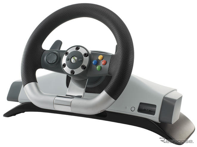 Xbox 360用ハンドル型コントローラー、新価格9975円で発売　7月10日