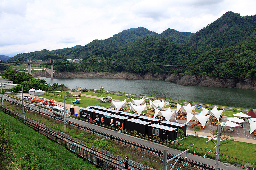 川原湯温泉あそびの基地NOA川原湯温泉駅キャンプ場