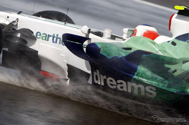 【ホンダF1】ブラウン「ルーベンスは2位になれたかも」…イギリスGP