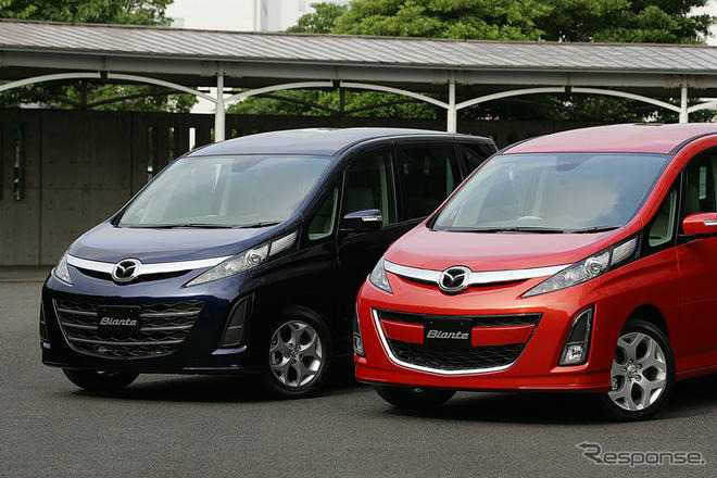 【マツダ ビアンテ 発表】ひと目で乗りたくなるデザイン