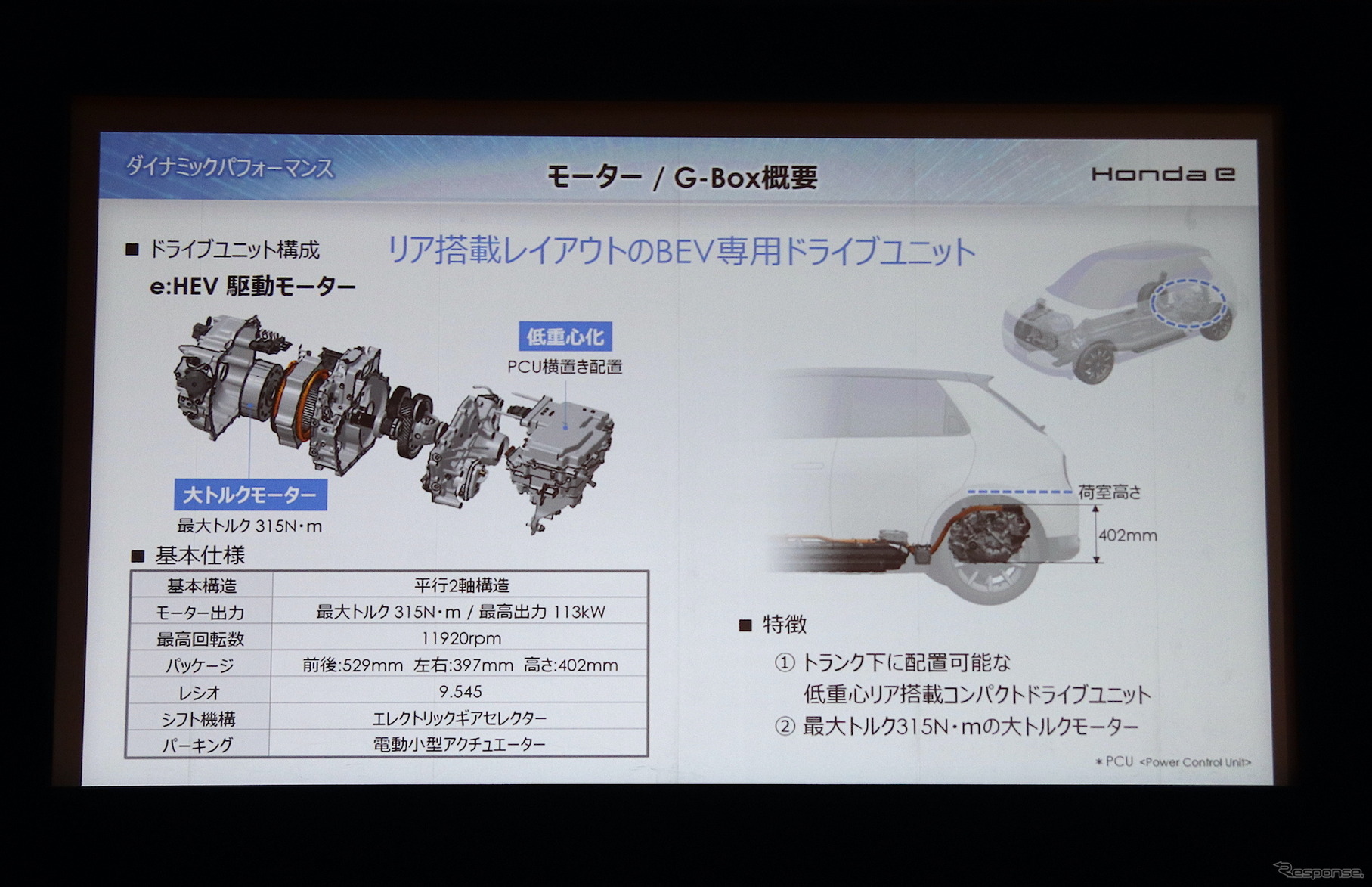 ホンダe 説明会