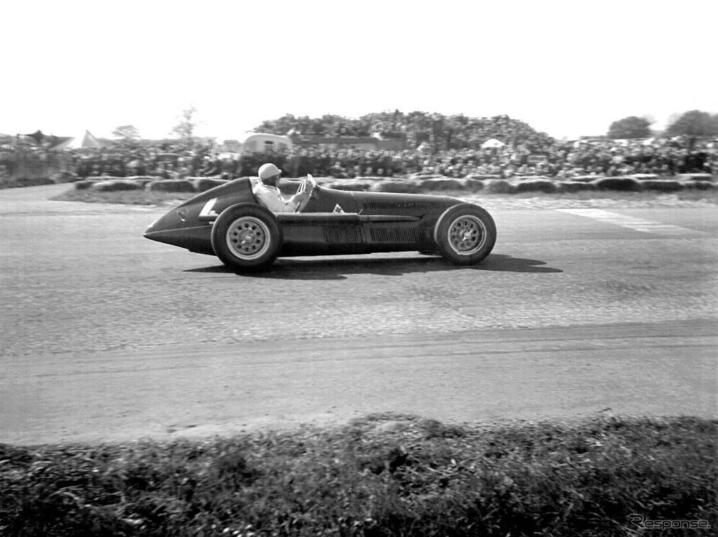 レグ・パーネルのアルファロメオ158（1950年、F1イギリスGP）
