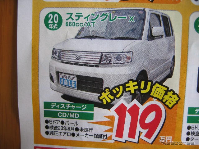 【明日の値引き情報】軽自動車に妙な動き