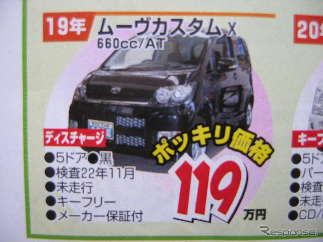 【明日の値引き情報】軽自動車に妙な動き