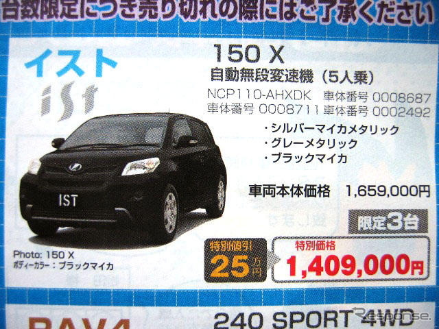 【海の値引き情報】このプライスでこのコンパクトカーを購入できる!!