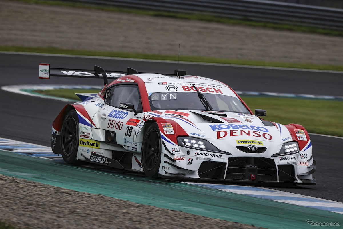 GT500クラス予選4位の#39 DENSO KOBELCO SARD GR Supra