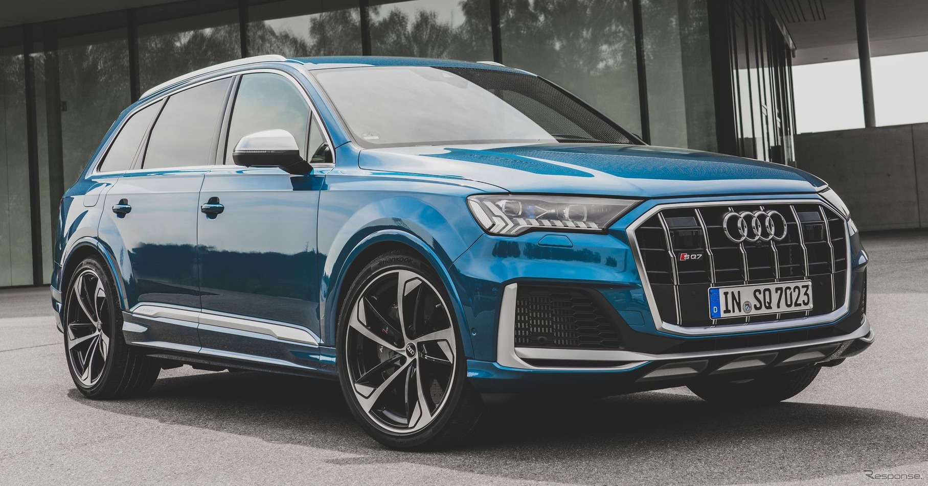 アウディ SQ7 改良新型の4.0TFSI