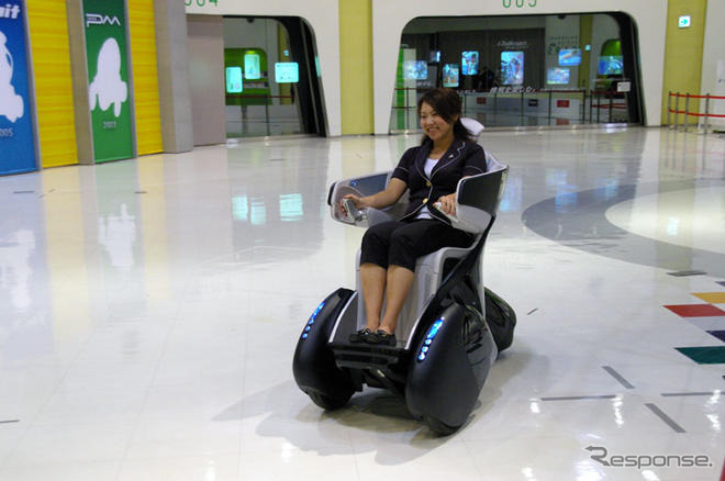 トヨタ i-REAL に乗る…走行前レクチャー