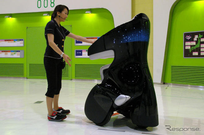 トヨタ i-REAL に乗る…走行前レクチャー