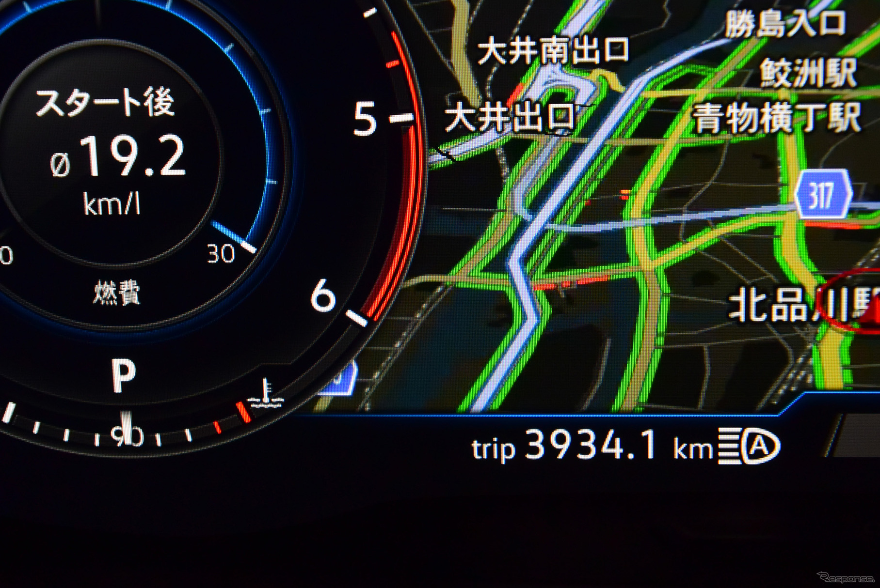 総走行距離3934.1km。