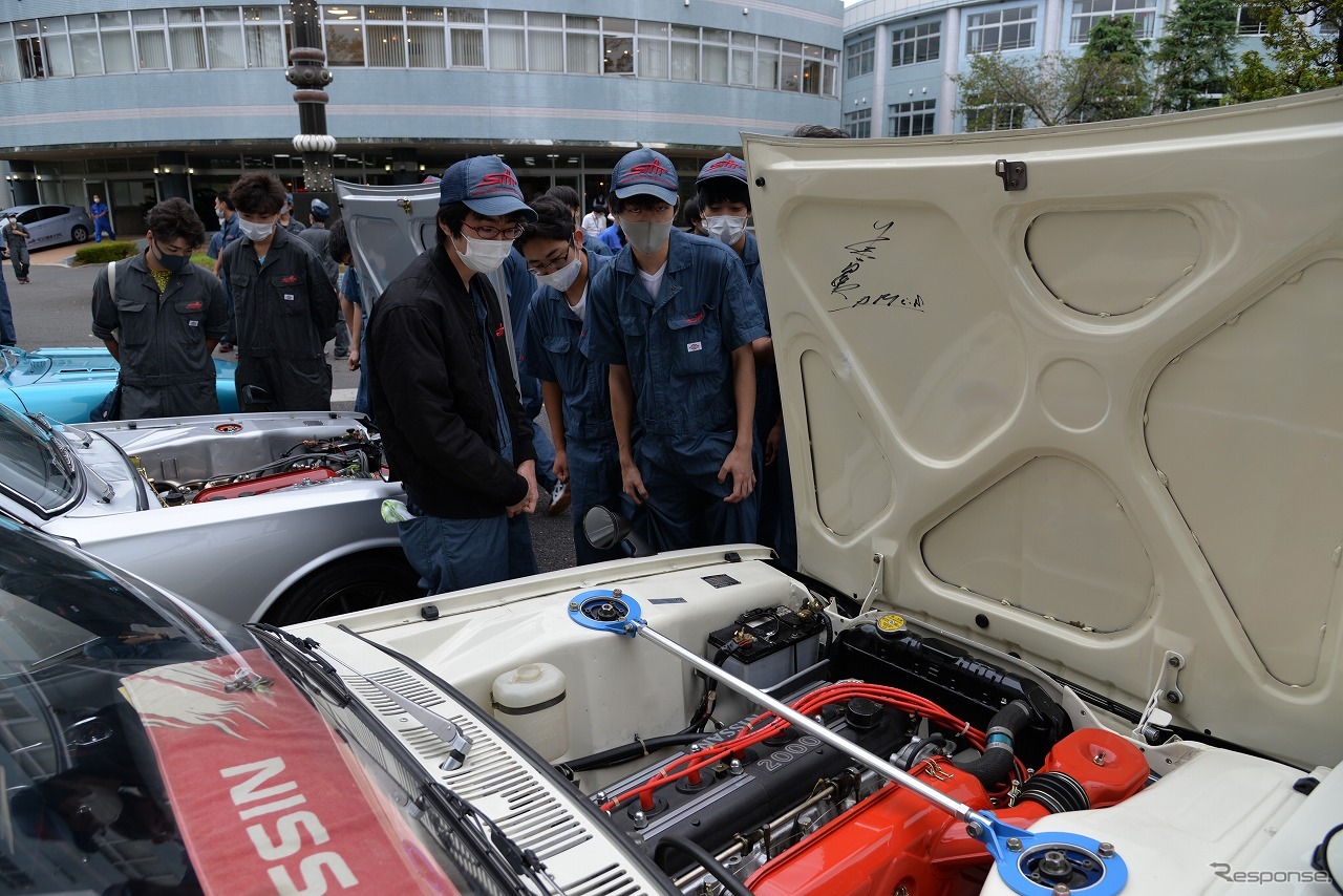 埼玉自動車大学校の公開授業＆旧車コラボイベント