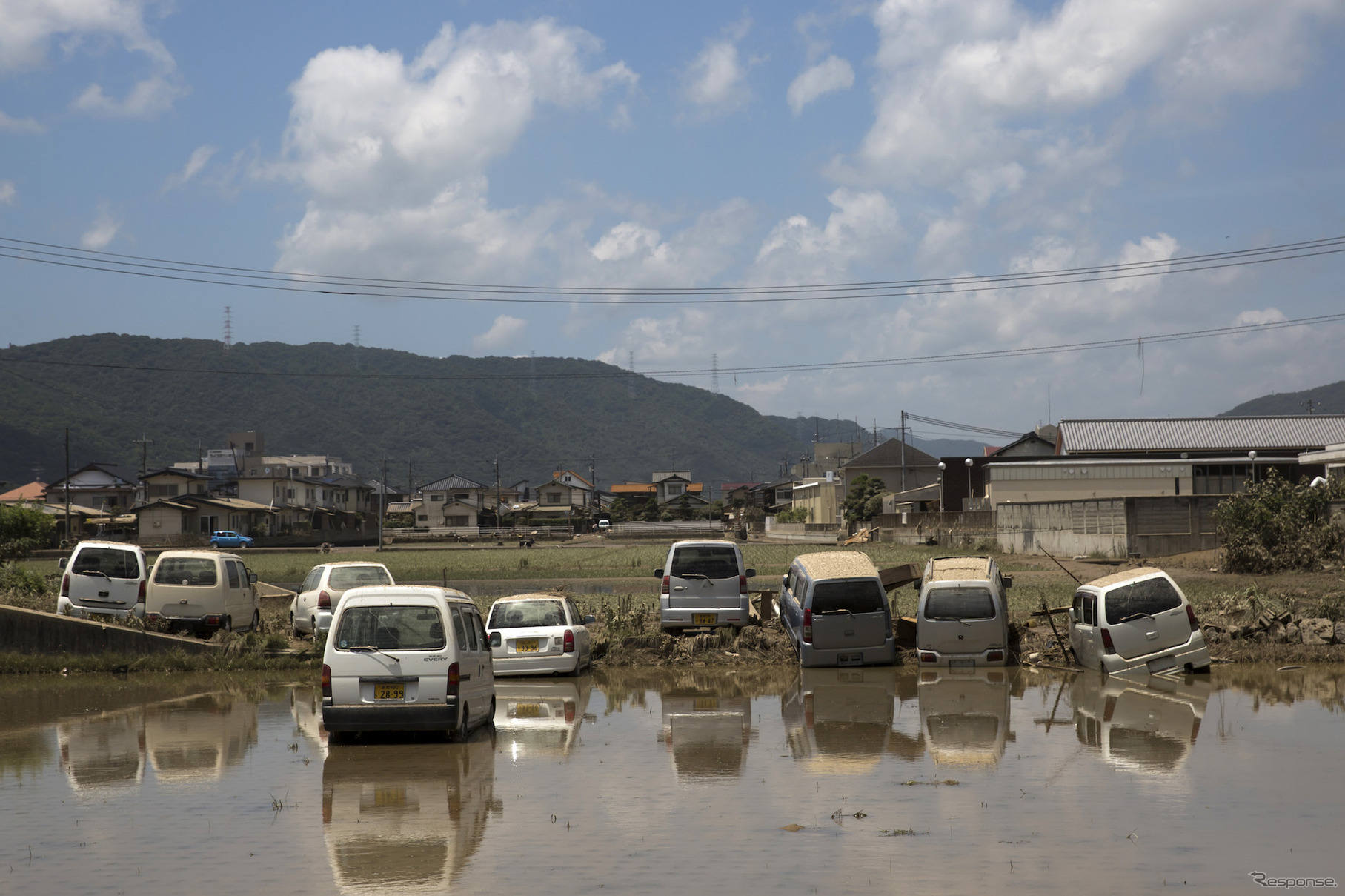 平成30年7月豪雨（7月10日、岡山県倉敷市）