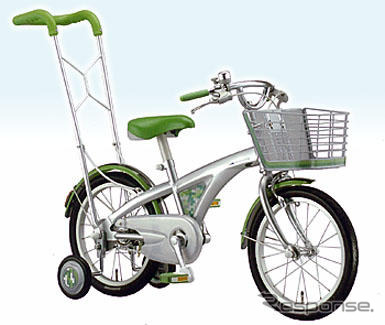 ブリヂストンサイクル、高級幼児自転車を開発---高機能・安全