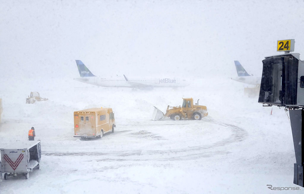 ニューヨーク、JFK空港（2018年1月4日）