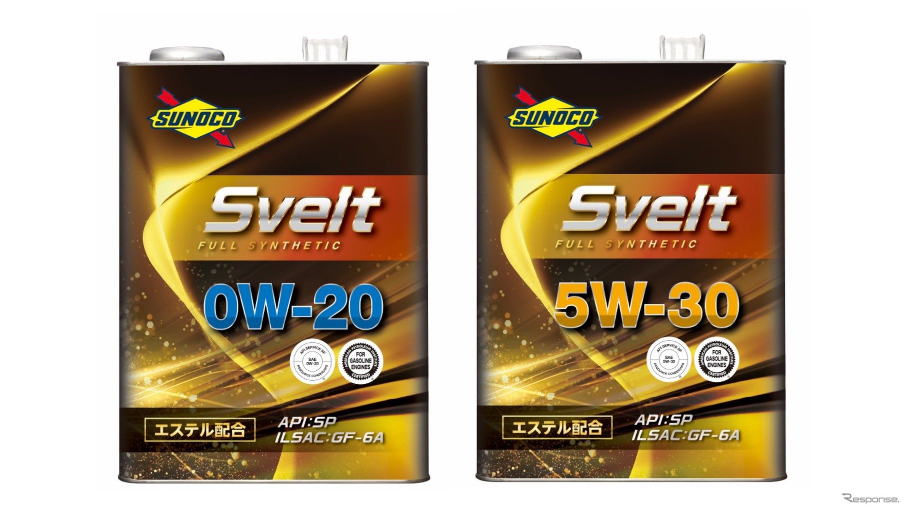 SUNOCO Svelt 0W-20（左）5W-30（右）