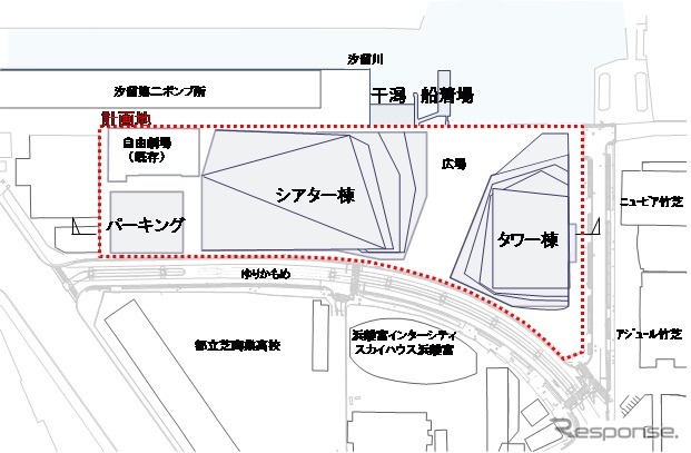 WATERS takeshiba 配置